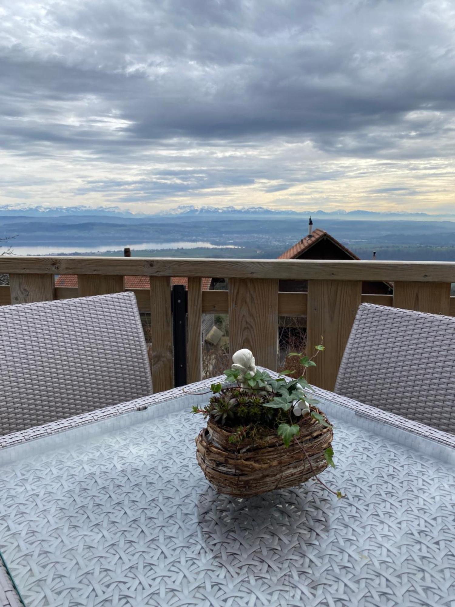 Tevenon Vue Panoramique Alpes-Lac Grandevent エクステリア 写真