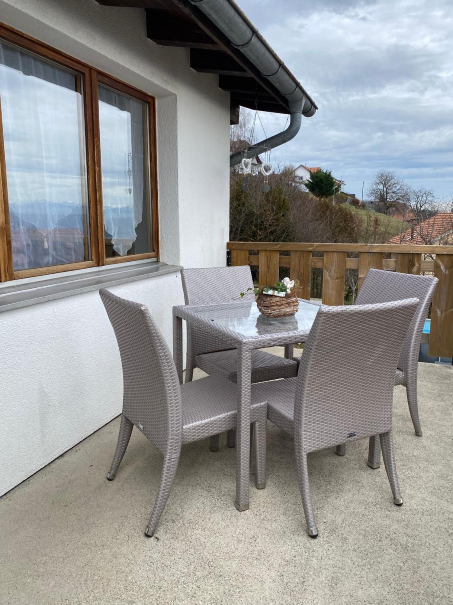 Tevenon Vue Panoramique Alpes-Lac Grandevent エクステリア 写真