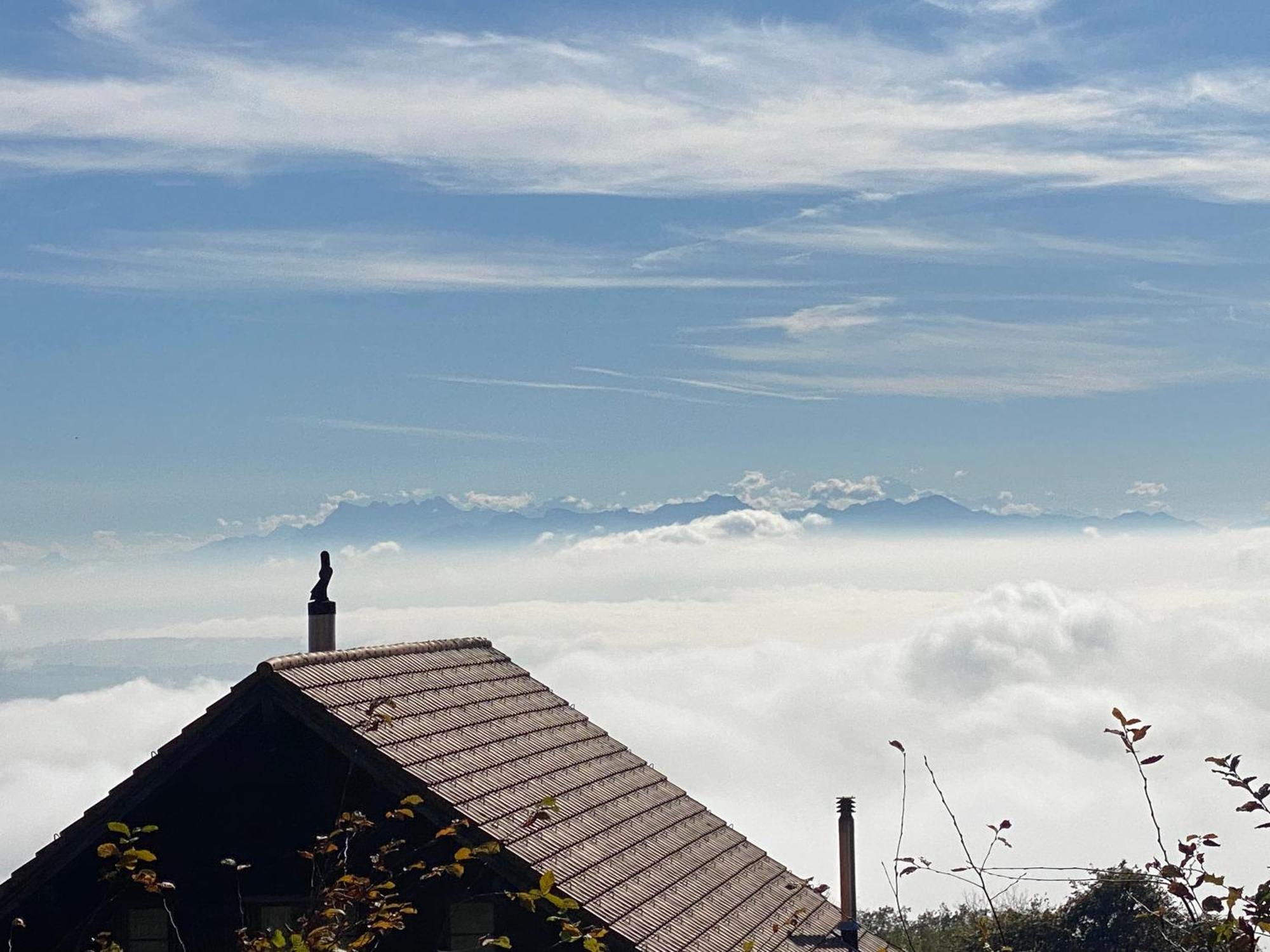 Tevenon Vue Panoramique Alpes-Lac Grandevent エクステリア 写真